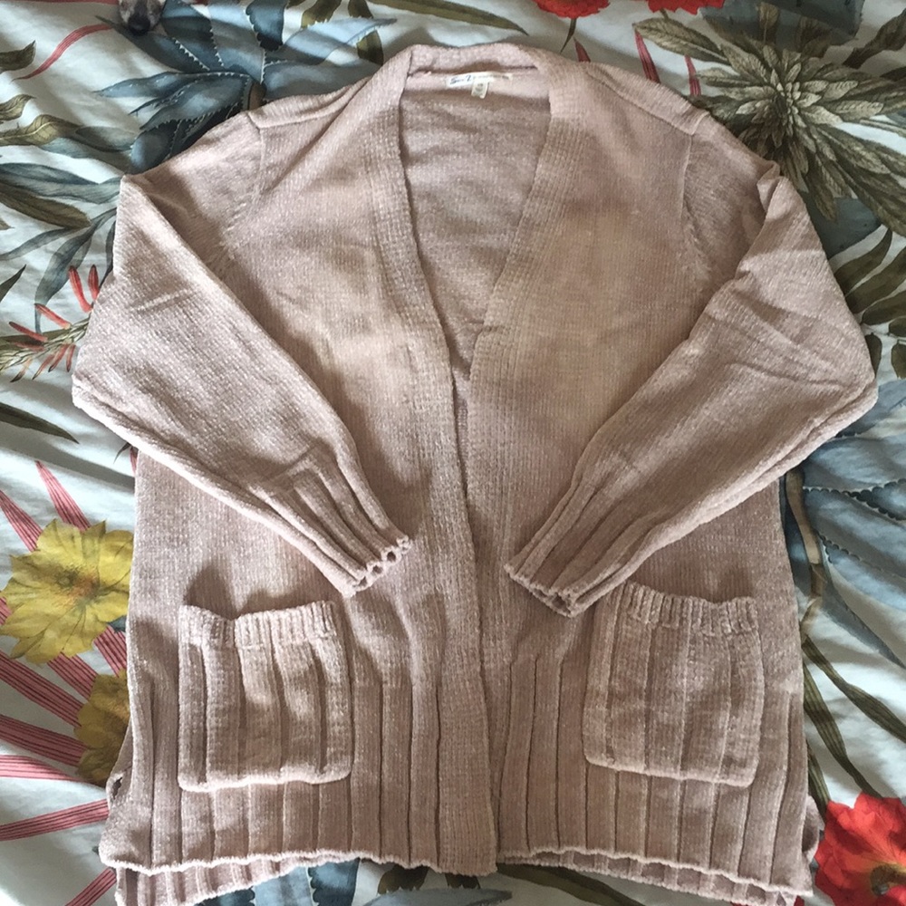 Chenille cardigan - never worn NWT